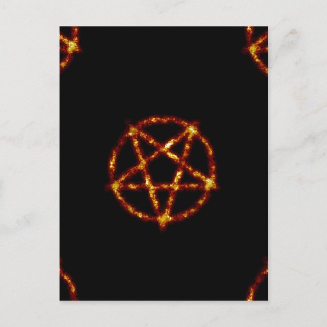 Carte Postale pentagramme (Devant)