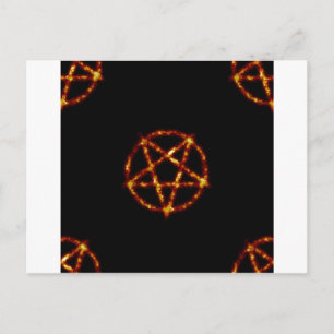 Carte Postale pentagramme