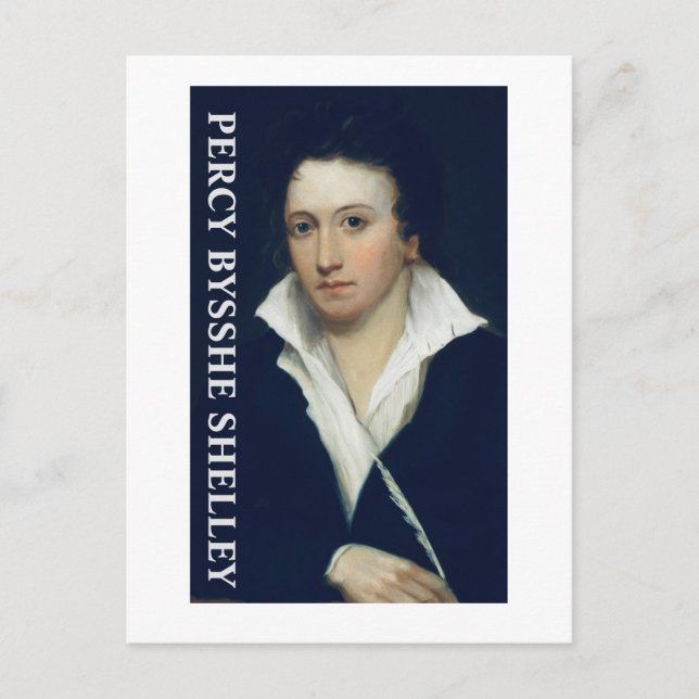 Carte Postale Percy Bysshe Shelley (Devant)