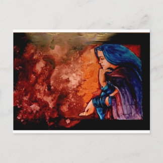 Carte Postale Perdu dans la pensée