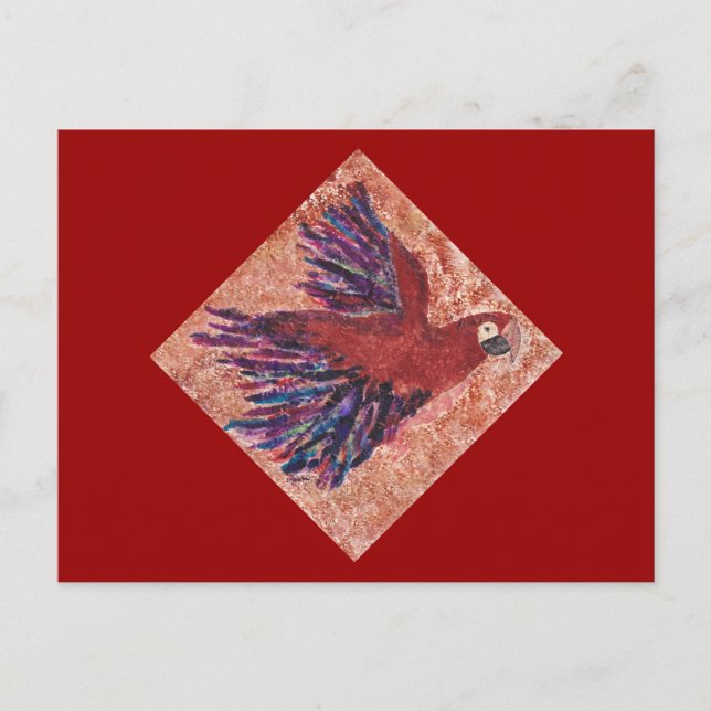 Carte postale Perdue Cave Parrot (Devant)