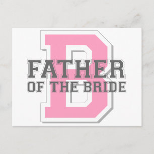 Carte Postale Père de la mariée Cheer