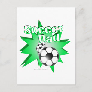 Carte Postale Père de Soccer