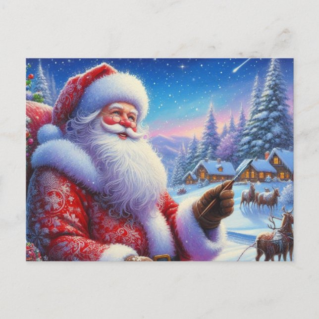 Carte Postale Père Noël 05 (Devant)