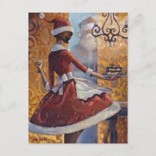 Carte Postale père Noël Baby