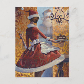 Carte Postale père Noël Baby