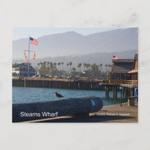Carte Postale père Noël Barbara Stearns Wharf Products