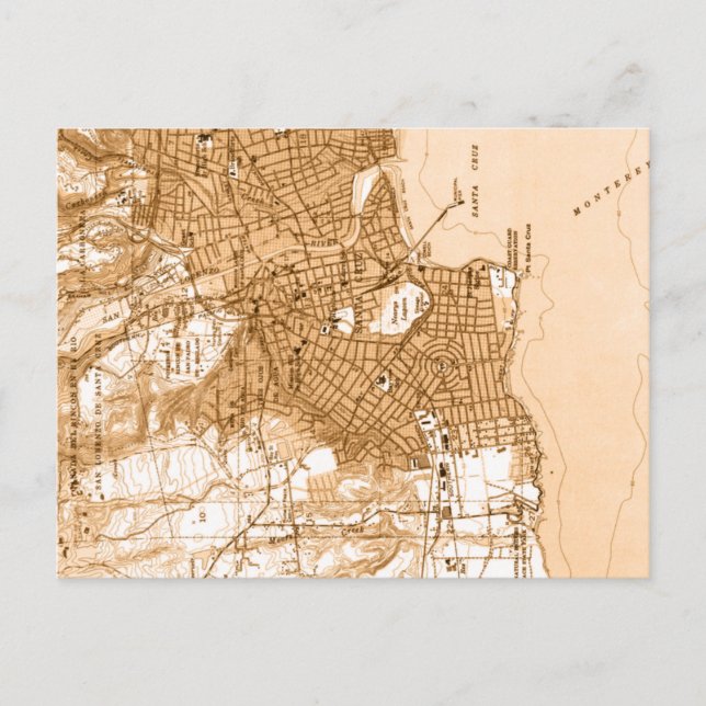 Carte postale père Noël Cruz vintage (Devant)