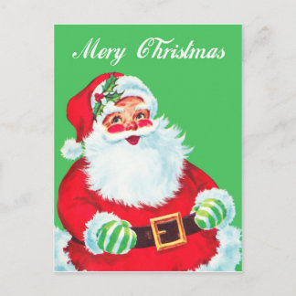Carte Postale Père Noël de Noël