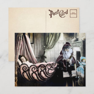 Carte postale Père Noël Déplaisant vintage