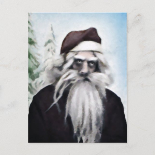 Carte postale Père Noël déplaisante (Devant)