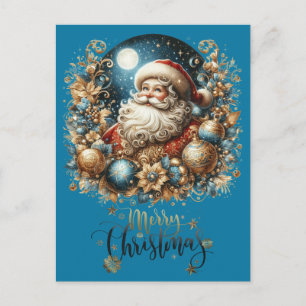 Carte Postale Père Noël & Joyeux Noël