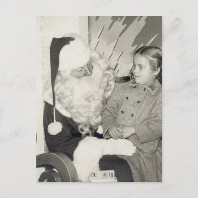 Carte postale père Noël Lap (Devant)
