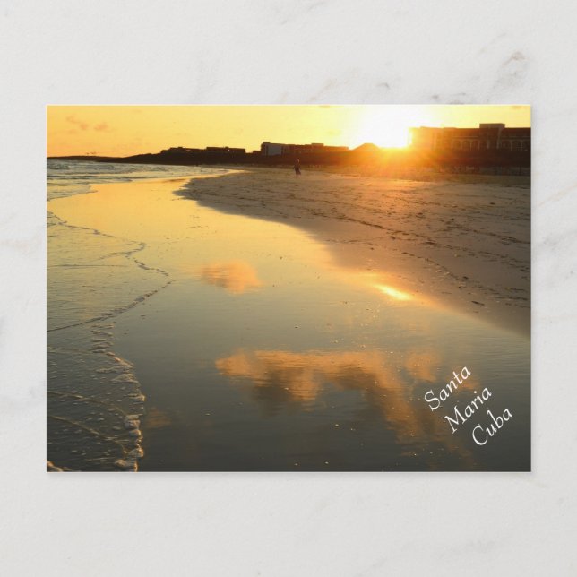 Carte Postale père Noël Maria Cuba (Devant)