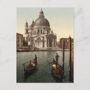 Carte Postale père Noël Maria della Salute I, Venise, Italie