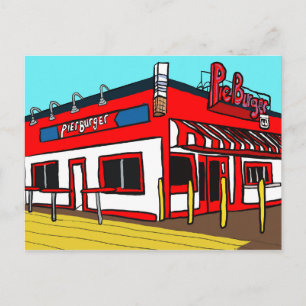 Carte Postale Père Noël Monica Pier