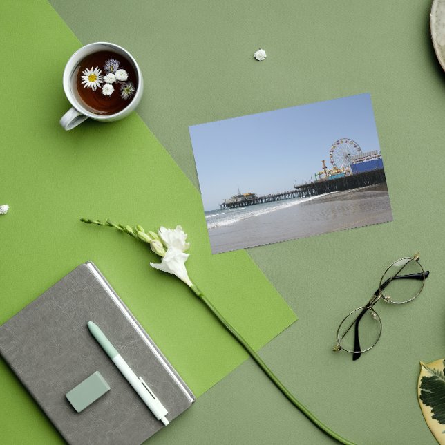 Carte Postale Père Noël Monica Pier (Créateur téléchargé)