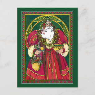 Carte postale : Père Noël - Père Noël - Solstice