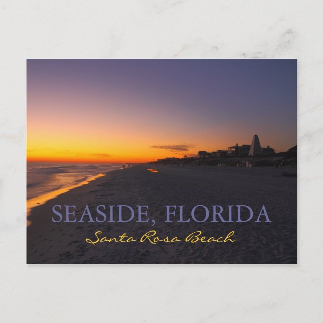 Carte Postale père Noël Rosa Beach - Balnéaire, Floride (Devant)