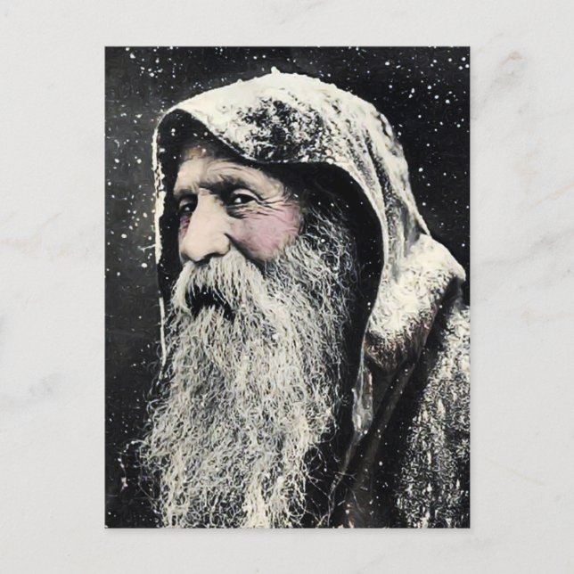 Carte postale Père Noël vintage (Devant)