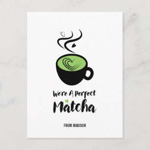 Carte postale Perfect Matcha Valentine Love