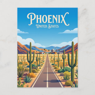 Carte Postale Périphérie de la Vallée du Soleil en Arizona