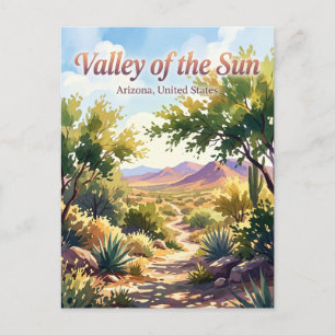 Carte Postale Périphérie de la Vallée du Soleil en Arizona