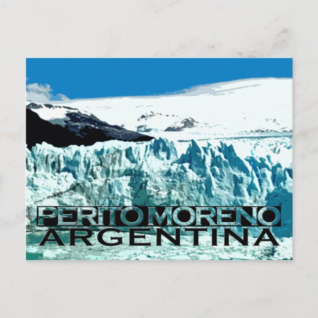 Carte Postale Perito Moreno (Devant)