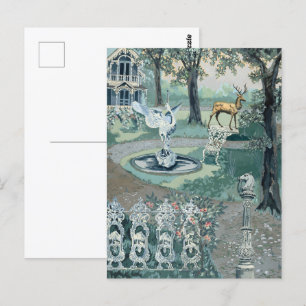 Carte Postale Perkins Harnais Éternel Jardin Floral Haven