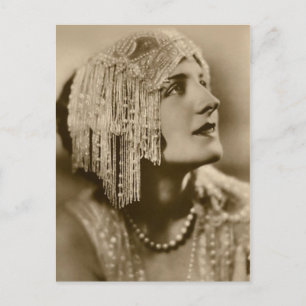 Carte Postale Perles et mode