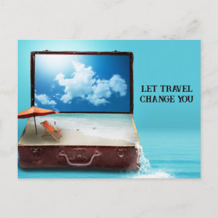CARTE POSTALE PERMETTRE DE MODIFIER VOTRE VOYAGE IMAGINAIRE DESI