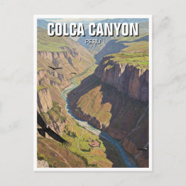 Carte Postale Pérou Canyon de Colca