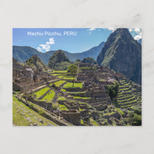 Carte Postale Pérou Machu Picchu