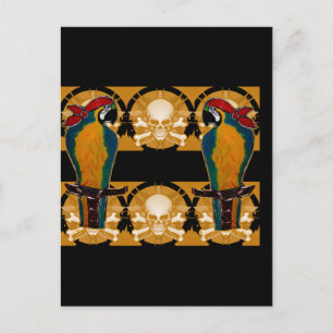Carte Postale Perroquets de pirates