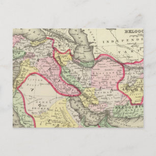 Carte Postale Perse, Arabie, Turquie, Afghanistan, Belochistan