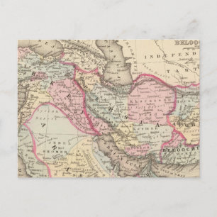 Carte Postale Perse, Arabie, Turquie, Afghanistan, Belochistan