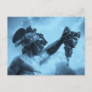 Carte Postale Perseus contre Medusa
