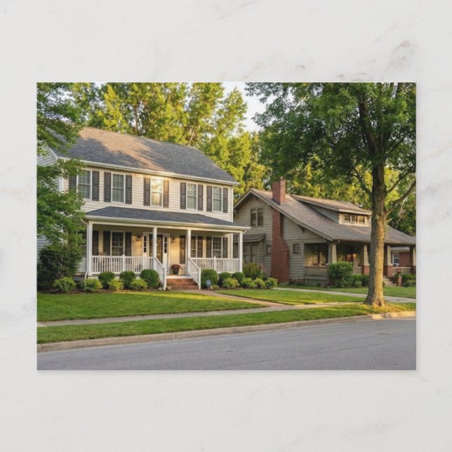 Carte Postale Personalise New Home Announcement Postcard (Devant)