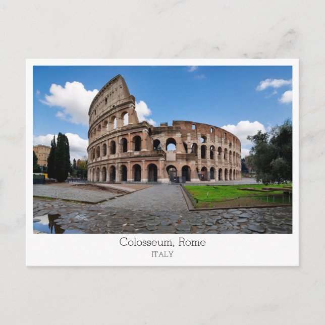 Carte Postale Personalized, Colosseum, Rome, Italy (Devant)