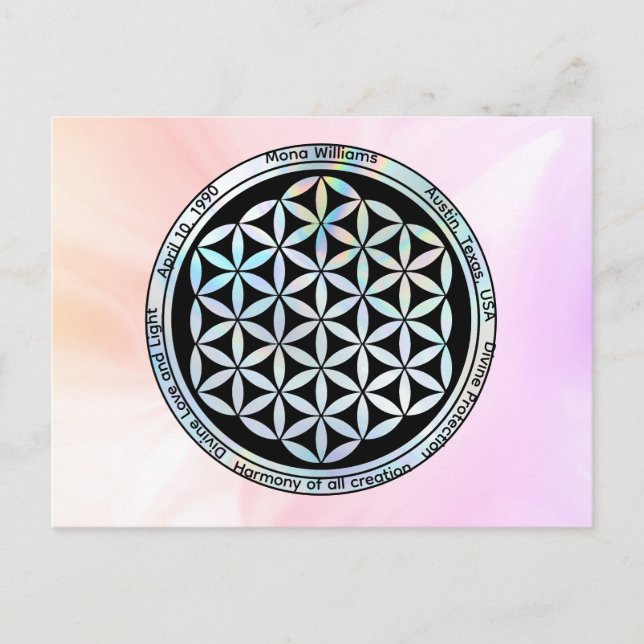 Carte Postale Personalized Creation Harmony  (Devant)