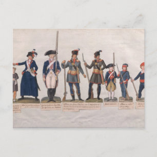Carte Postale Personnages de la Révolution française