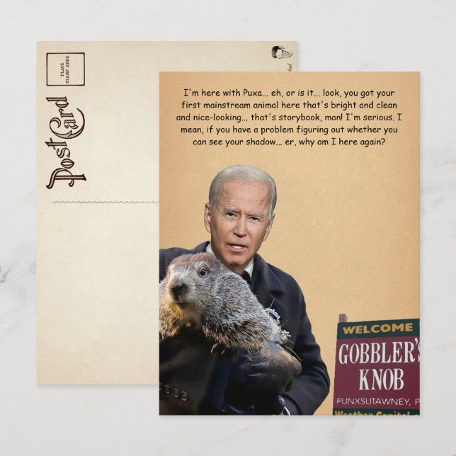 Carte postale personnalisable de la journée de la  (Devant / Derrière)