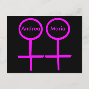 Carte postale personnalisable pour les amoureux le