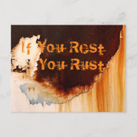 Personnalisable Rust Art Cool Amusant unique