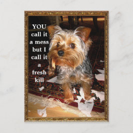 Carte postale personnalisable Shredder