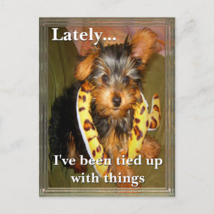 Carte postale personnalisable tout lié