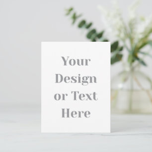 Carte Postale Personnalisable Votre conception ou texte ici Pers