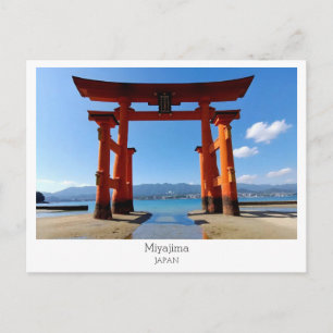 Carte Postale Personnalisé, Miyajima, Japon