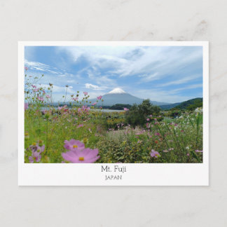 Carte Postale Personnalisé, Mont Fuji, Japon