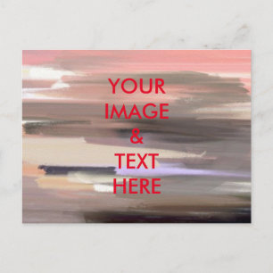 Carte postale personnalisée avec votre propre phot